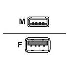 LogiLink USB A - USB A M-F 2.0 5m