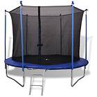 vidaXL Five Piece Trampoline with Safety Net 305cm