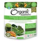 Organic Traditions Probiotic Super Greens With Turmeric 150g