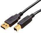 Vivanco Gold USB A - USB B 2.0 3m
