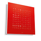 Qlocktwo Large Red Pepper