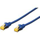 MicroConnect S/FTP Cat6a RJ45 - RJ45 Booted Snagless 0,5m