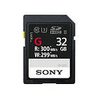 Sony SDHC Class 10 UHS-II U3 300/299MB/s 32GB