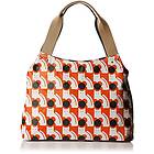 Orla Kiely Poppy Cat Zip Shoulder Bag