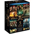 Pirates of the Caribbean 1-5 (Blu-ray)