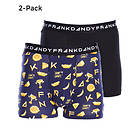Frank Dandy Golden Solid Boxer 2-Pack