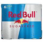 Red Bull Sugar Free Burk 0,25l 6-pack