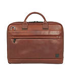 Knomo Foster Leather Laptop Briefcase 14"