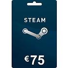 Steam Gift Card - 75 EUR