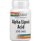 Solaray Alpha Lipoic Acid 250mg 60 Capsules