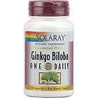 Solaray Ginkgo Biloba 60mg 60 Capsules