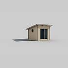 Trähuset Friggebod Skagen 1 10m²