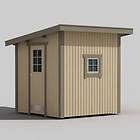 Trähuset Bod Oskar 4 6m²