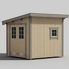 Trähuset Bod Saga 5 6m²