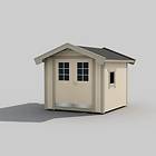 Trähuset Bod Kalle 2 6m²