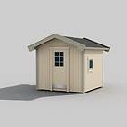 Trähuset Bod Emil 2 6m²