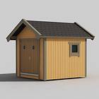 Trähuset Bod Bosse 6 6m²