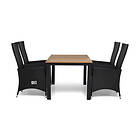 Comfort Garden Grupp Las Vegas 152/210x92cm (incl. 4 Positionsstolar)