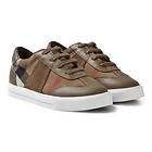 Burberry House Check & Leather Trainers (Unisex)