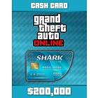 Grand Theft Auto Online: Tiger Shark Cash Card - $200.000 (PC)