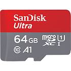 SanDisk Ultra microSDXC Class 10 UHS-I U1 100Mo/s 64Go