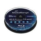 MediaRange BD-R 25GB 6x 10-pack Cakebox