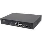 Intellinet 8-Port Gigabit Ethernet PoE+ Web-Managed Switch (561167)