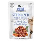 Brit Premium Cat Pouches Adult Fillets in Jelly Sterilised 0.085kg