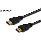 Savio 18Gbps HDMI - HDMI High Speed with Ethernet 1,5m