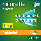 Nicorette Tuggummi Fruitmint 4mg 210st