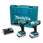 Makita HP457DZ + TD127DZ (2x1.3Ah)