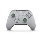 Microsoft Xbox One Wireless Controller S - Grey/Green (Xbox One/PC)