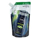 Nivea Men Energy 3in1 Shower Gel Refill 500ml