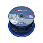 Verbatim BD-R 25GB 6x 50-pack Spindel Wide Inkjet Printable