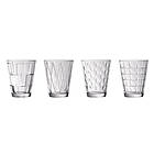 Villeroy & Boch Dressed Up Vannglass 31cl 4-pack