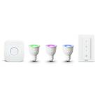 Philips Hue White and Color Ambiance 250lm 4000K GU10 6,5W 3-pack (Kan dimmes)