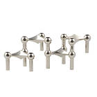 Stoff Nagel Ljusstake 102x65mm 4-pack