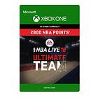 NBA Live 18 Ultimate Team - 2800 Points (Xbox One)