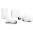 Philips Hue White Ambiance Starter Kit 806lm 6500K E27 9.5W 3-pack (Dimmable)