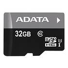 Adata Premier microSDHC Class 10 UHS-I U1 V10 A1 100MB/s 32GB