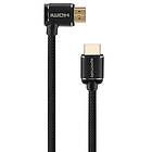 Promate ProLink4K1 18Gbps HDMI - HDMI High Speed with Ethernet (angled) 3m