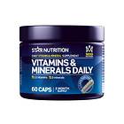 Star Nutrition Vitamiinis & Minerals Daily 60 Kapselit
