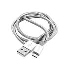 Verbatim Steel USB A - USB Micro-B 2.0 1m