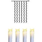 Star Trading Curtain Lights Extra System Decor (84L)