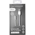 Vivanco Longlife USB A - Lightning 2,5m