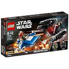 LEGO Star Wars 75196 A-Wing vs. TIE Silencer Microfighters