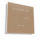 Qlocktwo Large Hazelnut