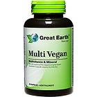 Great Earth Multi Vegan 60 Capsules