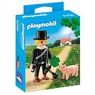 Playmobil City Life 9296 Chimney Sweep with Lucky Pig