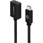 Alogic USB C - USB C M-F 3.1 0.5m